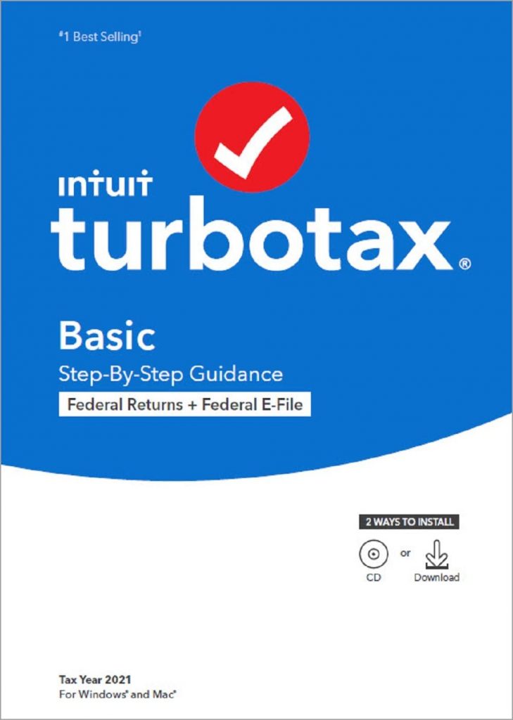 TurboTax Basic 2021-2022 Best Federal Tax Return Software review