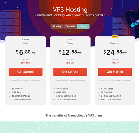 Vps hosting Plan