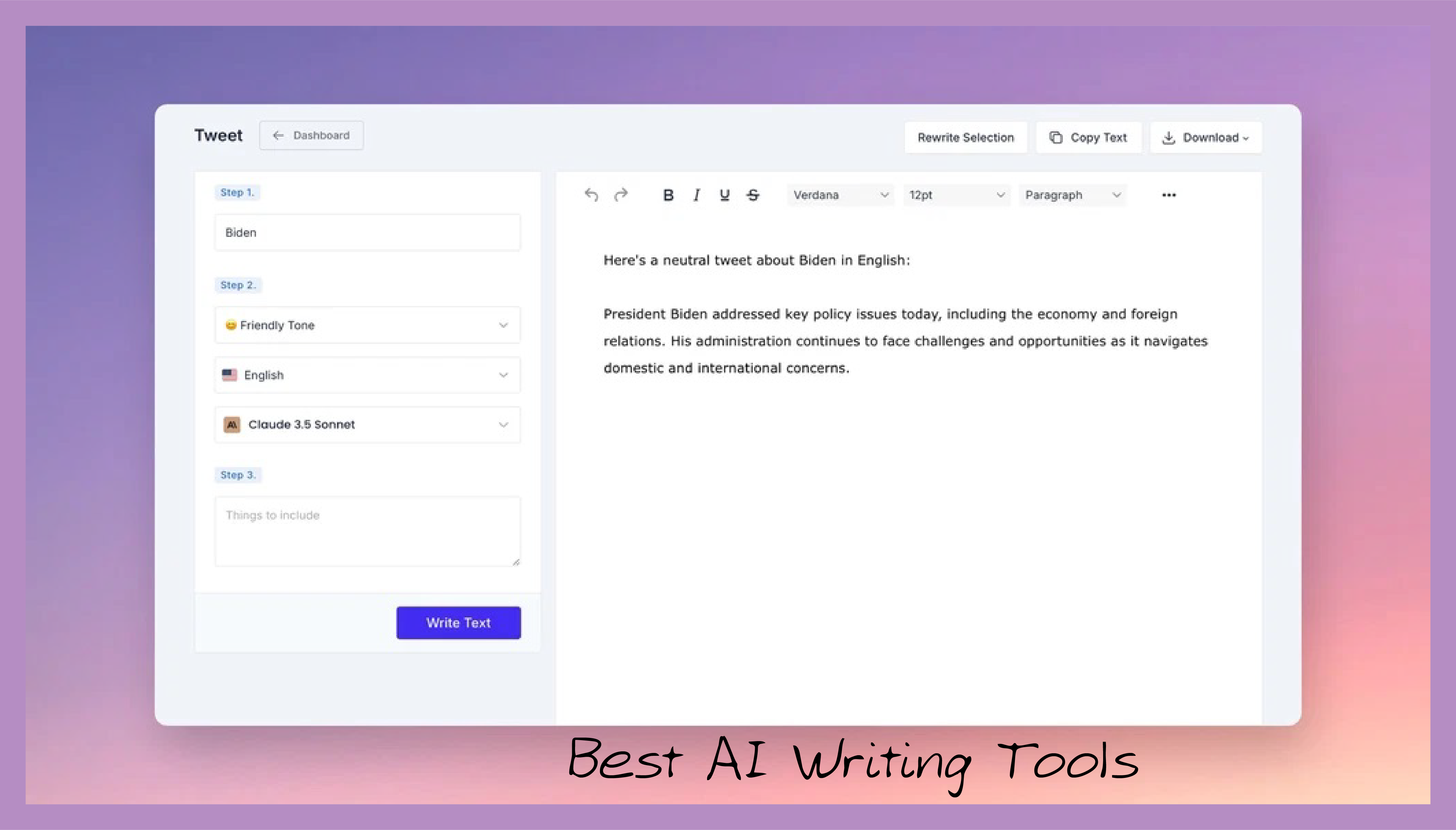 AI Writing Tools