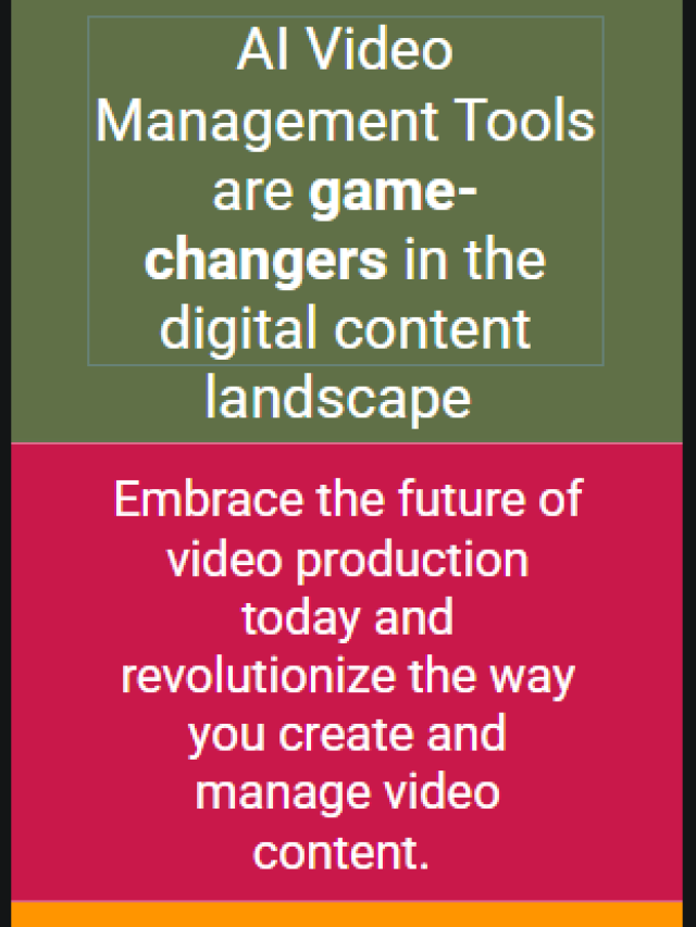 AI Video Management